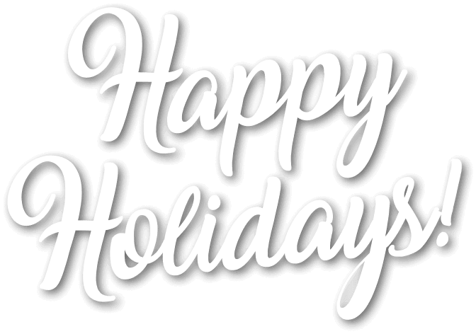 Happy Holidays Caption